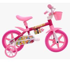 Bicicleta Aro 12 Lily Com Cesta - NATHOR