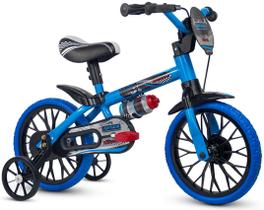 Bicicleta Aro 12 Nathor Azul/preto Veloz