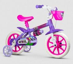 Bicicleta aro 12 nathor feminina violet