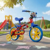 Bicicleta Aro 12 para Crianças Patrulha Canina