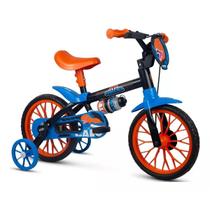 Bicicleta Aro 12 Power Rex c/ Rodinhas e Squeeze - Nathor