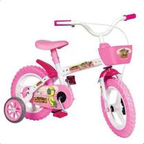Bicicleta Aro 12 Turminha Guará Rosa - Bike infantil Menina