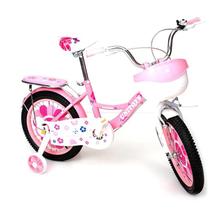Bicicleta Aro 14 Infantil Princess Rosa - Unitoys