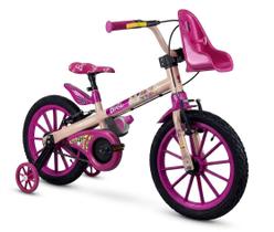 Bicicleta Aro 16 Barbie Nathor