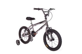 Bicicleta Aro 16 Cromada Com Rodinhas E Freios V-brake Infantil Bicicleta Aro 16 Cromada Com Rodinhas E Freios V-brake Infantil