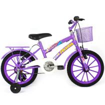 Bicicleta Aro 16 Feminina DOLPHIN - Lilas