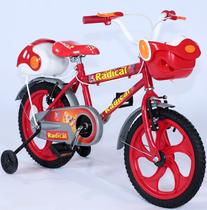 Bicicleta aro 16 infantil vermelha jumbobaby