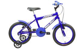 Bicicleta Aro 16 Junior Azul/Azul
