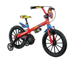 Bicicleta aro 16 spider man nathor 02 -5 anos c/rodinhas