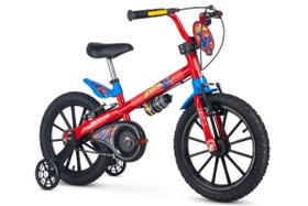 Bicicleta Aro 16 Spider-Man Verm/Azul Nathor 82473