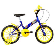 Bicicleta Aro 16 Ultra Kids T Azul E Amarelo - Ultrabike