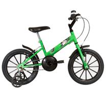Bicicleta Aro 16 Ultra Kids T Verde E Preto - Ultrabike