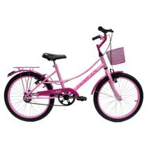 Bicicleta Aro 20 Bike Infantil Feminina Retrô Saidx Belinha
