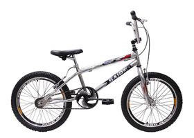 Bicicleta Aro 20 Bmx Cross Freestyle Aero (cromada) - Saidx