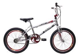 Bicicleta Aro 20 Bmx Cross Freestyle Aero Cromado - Saidx