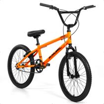Bicicleta Aro 20 Bmx Infantil Aço Carbono Freio V Brake Krow Bikes