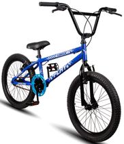 Bicicleta Aro 20 Bmx Infantil Flay Aro Aero Azul Escuro Bicicleta Aro 20 Bmx Infantil Flay Aro Aero Azul Escuro