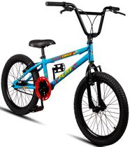Bicicleta Aro 20 BMX Infantil Flay Aro Aero Freio V-Brake Menino 6, 7, 8, 9, 10 + anos Bicicleta Aro 20 BMX Infantil Flay Aro Aero Freio V-Brake Menino 6, 7, 8, 9, 10 + anos