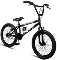 Bicicleta Aro 20 Bmx Infantil Flay Aro Aero - Preto Bicicleta Aro 20 Bmx Infantil Flay Aro Aero - Preto