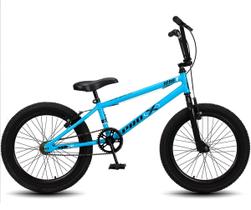 Bicicleta Aro 20 Bmx Pro-X Infantil Série 1 - Azul+Preto