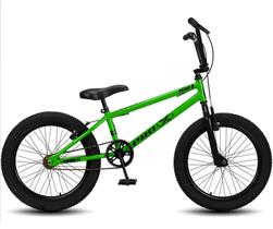Bicicleta Aro 20 Bmx Pro-X Infantil Série 1 - Verde + Preto