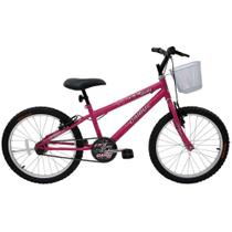 Bicicleta Aro 20 Cairu Star Girl Mtb com Cesto