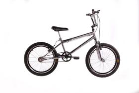 Bicicleta Aro 20 Cromada Freios V-brake Infantil Cross Bicicleta Aro 20 Cromada Freios V-brake Infantil Cross