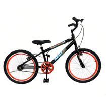 Bicicleta Aro 20 Cross Masculina Infantil BMX Freio V Brake Revisada e Lubrificada - Samy