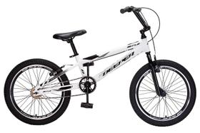 Bicicleta Aro 20 Deeper BMX Alumínio Freestyle Branca Bicicleta Aro 20 Deeper BMX Alumínio Freestyle Branca