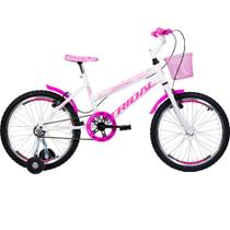 Bicicleta Aro 20 Feminina Infantil Roda Lateral Tridal