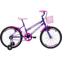 Bicicleta Aro 20 Feminina Infantil Roda Lateral Tridal Bicicleta Aro 20 Feminina Infantil Roda Lateral Tridal