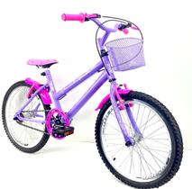 Bicicleta Aro 20 Feminina - Lilas - ROUTE BIKE