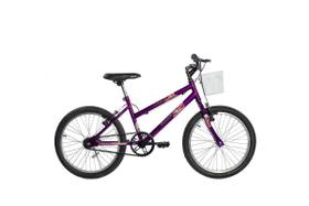 Bicicleta Aro 20 Feminina MTB Violeta - Ello Bike