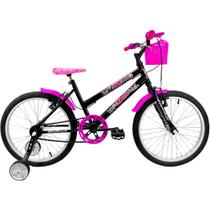 Bicicleta Aro 20 Infantil C/ Rodas Doll - Route