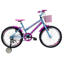 Bicicleta Aro 20 Infantil C/ Rodas - Horus Feminina - Hórus