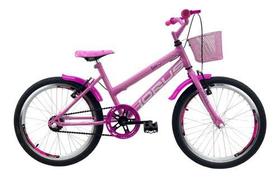 Bicicleta Aro 20 Infantil Feminina