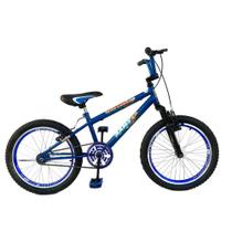 Bicicleta Aro 20 Infantil Masculina Suspensão BMX Samy RBX Equipada