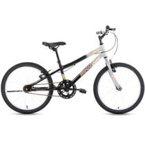 Bicicleta aro 20 inox freio V-brake - ZUM - Houston