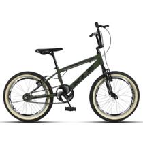 Bicicleta Aro 20 Kls Cross Aluminio Freio V-Brake Pneu Com Faixa