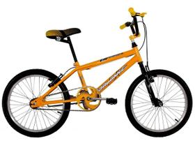 Bicicleta Aro 20 Menino Cross Freestyle BMX Mutante Amarela