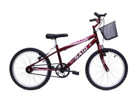 Bicicleta Aro 20 Saidx Infantil Feminina Com Cesta
