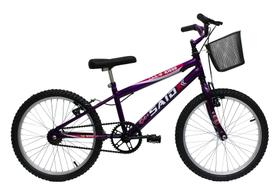 Bicicleta Aro 20 Saidx Infantil Feminina Com Cesta Bicicleta Aro 20 Saidx Infantil Feminina Com Cesta