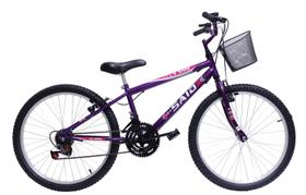 Bicicleta Aro 24 Feminina 18 Marchas Kitty Said-x