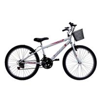 Bicicleta Aro 24 Feminina 18 Marchas Kitty Said-x Bicicleta Aro 24 Feminina 18 Marchas Kitty Said-x