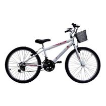 Bicicleta Aro 24 Feminina 18 Marchas Kitty Said-x Bicicleta Aro 24 Feminina 18 Marchas Kitty Said-x