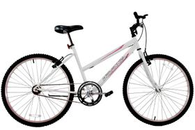 Bicicleta Aro 24 Feminina Dalannio Bike Dalia Sem Marcha Branca