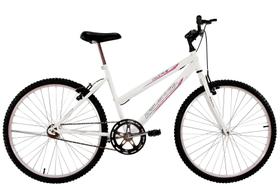 Bicicleta Aro 24 Feminina Life Sem Marchas Branca Bicicleta Aro 24 Feminina Life Sem Marchas Branca