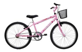 Bicicleta Aro 24 Feminina Mono Saidx Sem Marcha Com Cesta