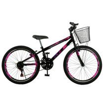 Bicicleta Aro 24 Kls Sport Gold Freio V-B Mtb 21V Feminina Bicicleta Aro 24 Kls Sport Gold Freio V-B Mtb 21V Feminina