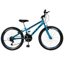 Bicicleta Aro 24 Kls Sport Gold Freio V-Brake Mtb 21 Marchas